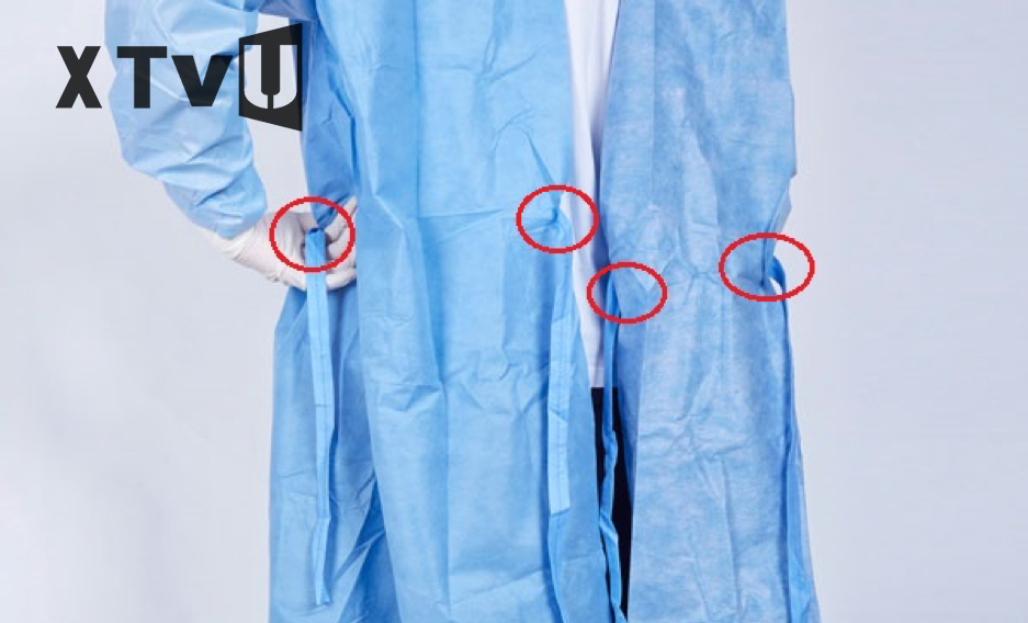 Differences between disposable medical gowns