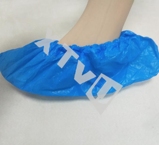 Anti Water Anti Slip PE CPE Disposable Shoe Cover Waterproof