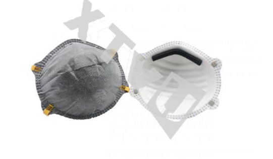 4 Plys Activated Carbon Dust Mask High Filtration Efficiency For Industrial Areas