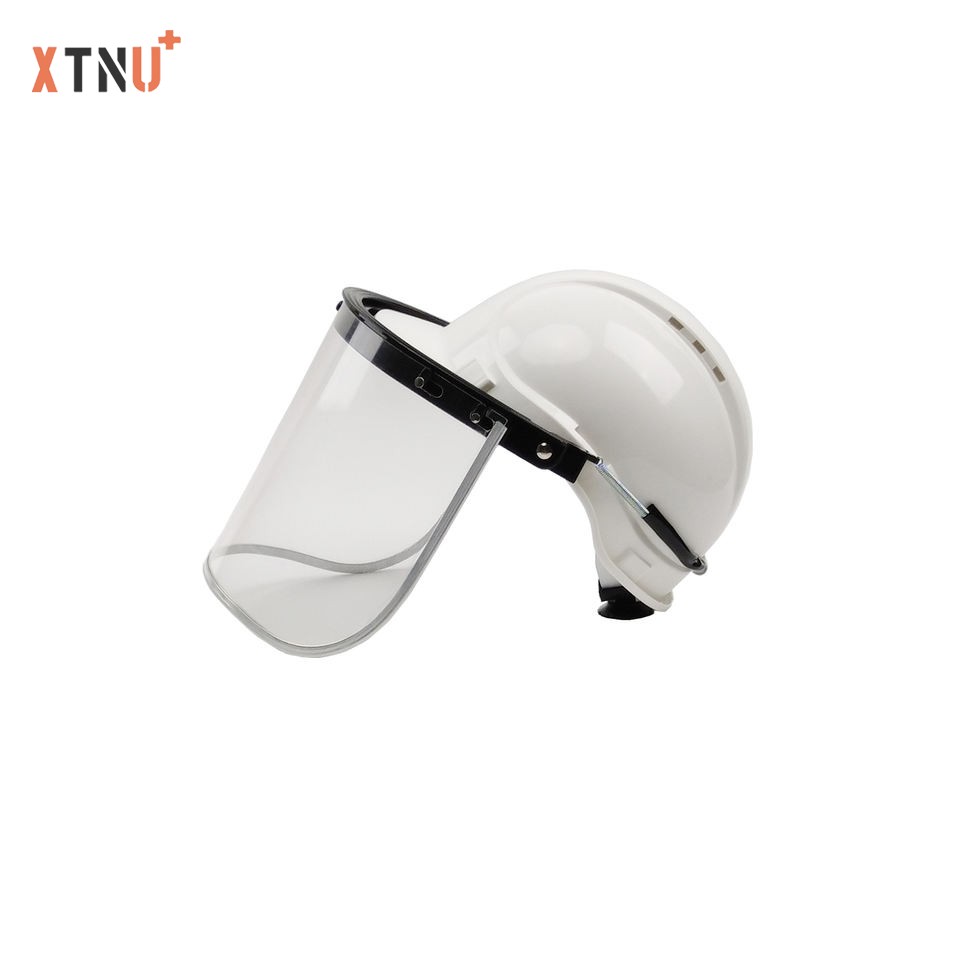 Face screen helmet dustproof splash-proof sun visor safety helmet