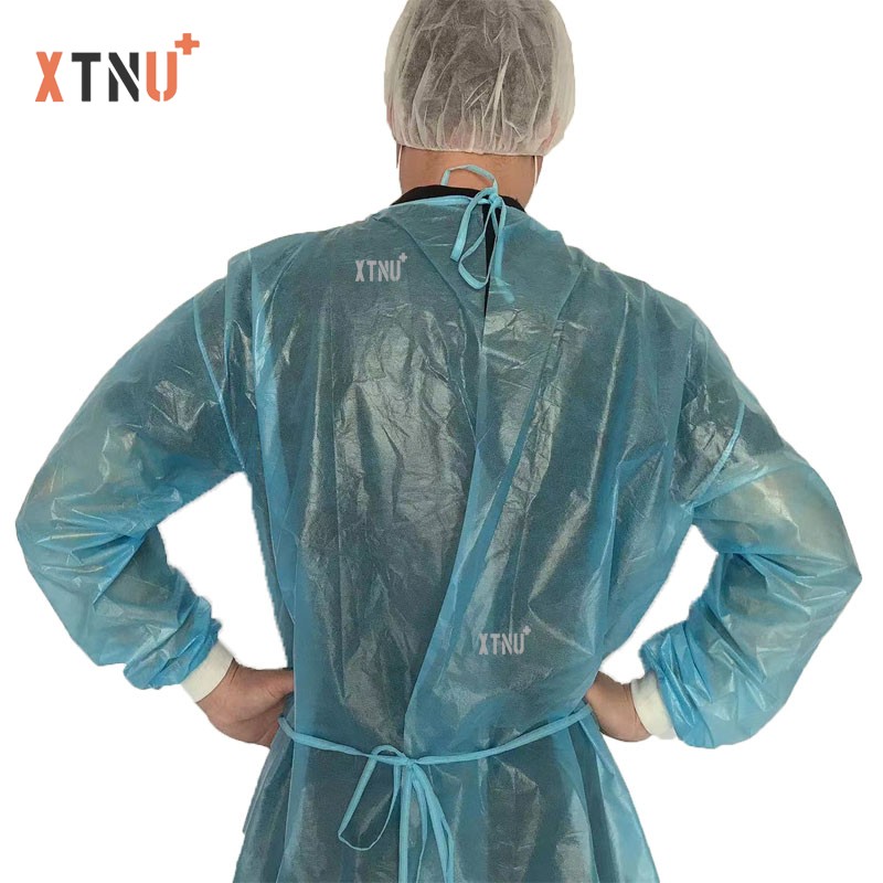 Work Wear Protective Disposable SMS Coverall Safety Disposable Coverall en14126