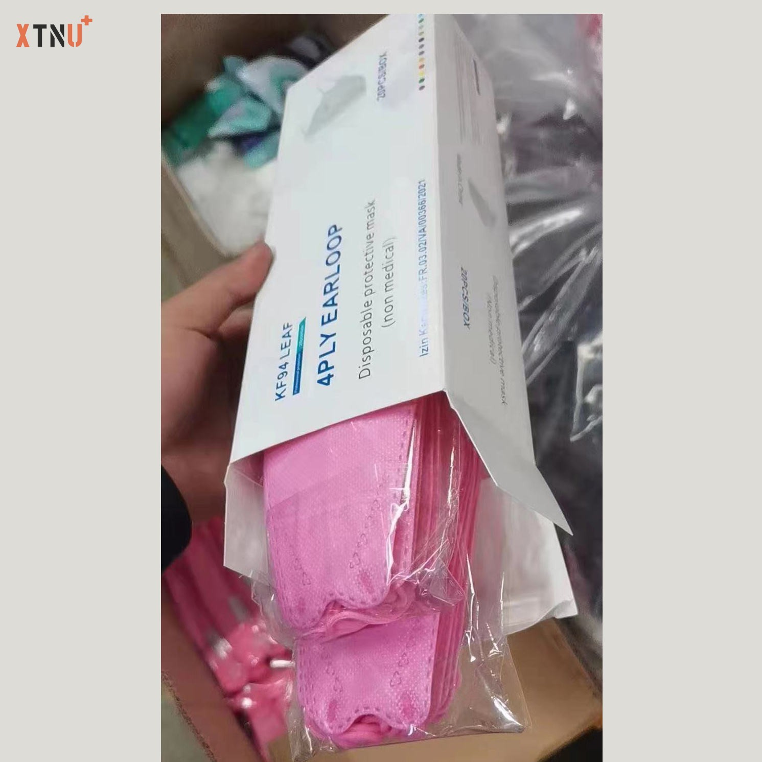Custom Color Kn95 Masks Personal Protective Face Wholesale 4ply Fashion Ffp2 Certific 3d Mask Kf94 For Industry Use