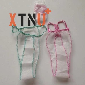 Non Woven Disposable G- String for Women for SPA