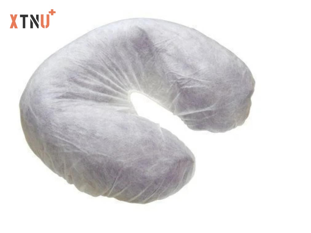 Soft Disposable Face Rest Cover Disposable Massage Headrest Cover Non-Sticking Face Rest Cradle Covers